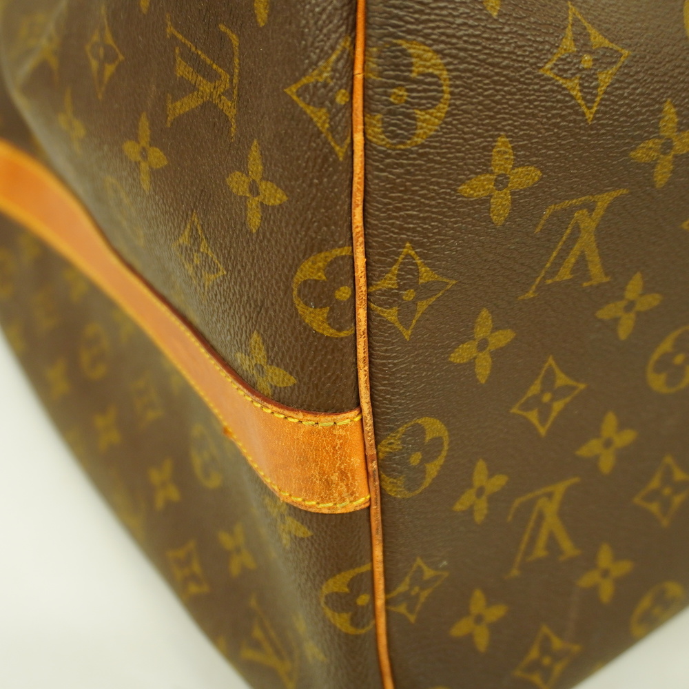 Louis Vuitton Monogram Canvas Keepall Travel Bag Brown and Tan - Picture 9 of 13